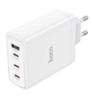   USB + 3 USB-C HOCO N31 Glory PD100W () - igears.ru - 